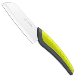 Couteau santoku lame céramique 13 cm