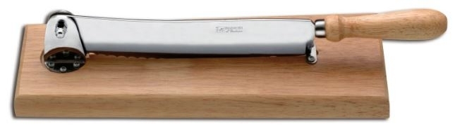 Coupe pain sur socle en bois lame de 25 cm – Image 2