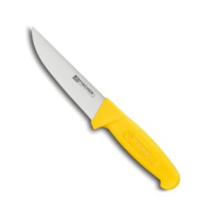 Couteau de boucher professionnel, lame 14 cm, HACCP