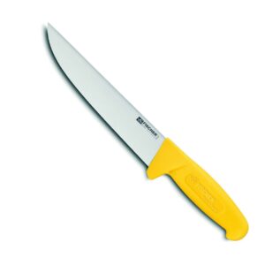 Couteau de boucher professionnel, lame inox HACCP