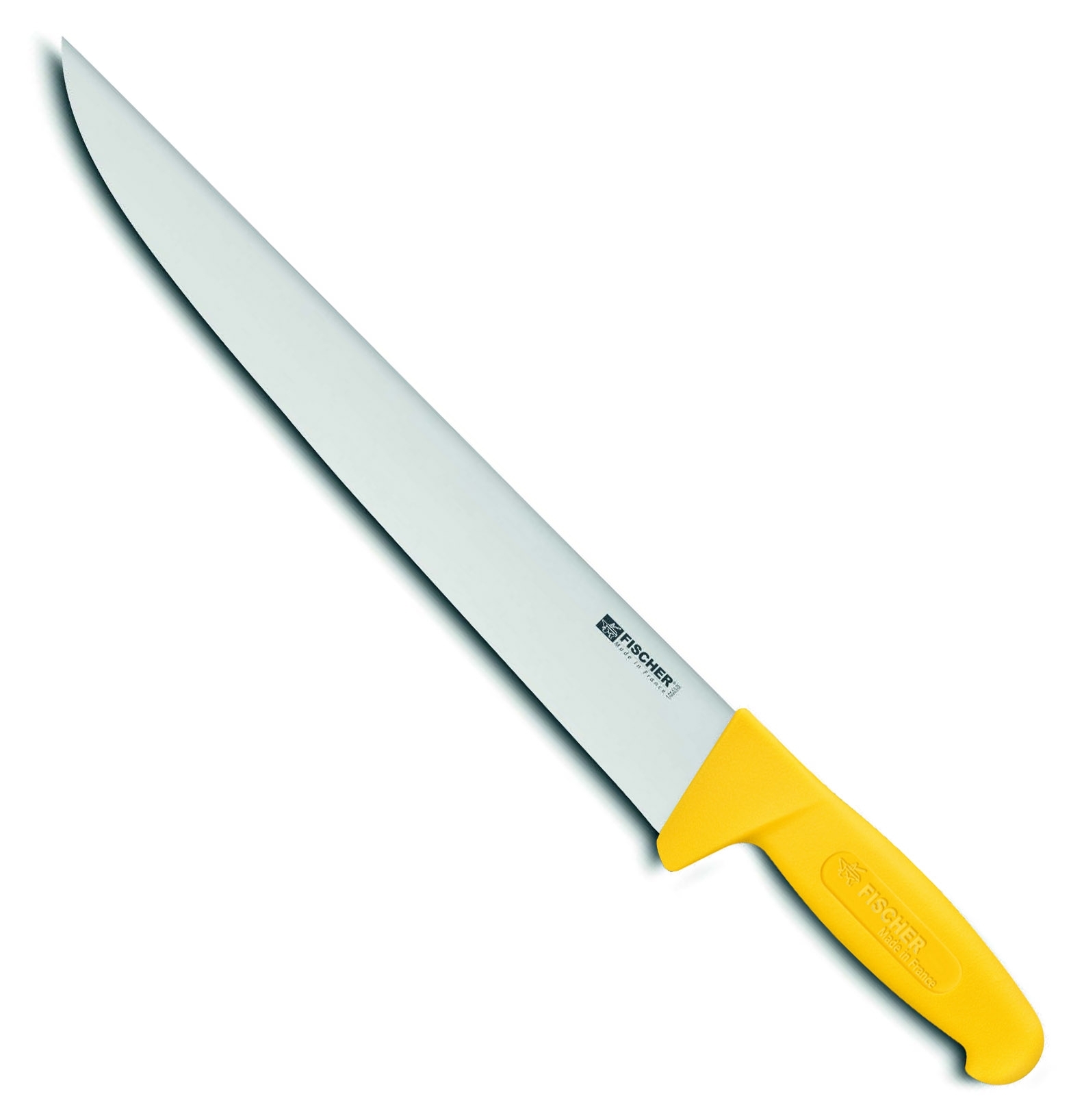 Couteau de boucher professionnel, lame inox 35 cm, HACCP