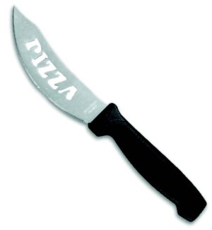 Couteau à pizza lame inox ajourée manche ABS