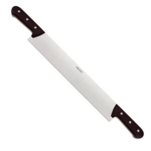 Couteau à fromage à 2 manches lame en inox de 40 cm