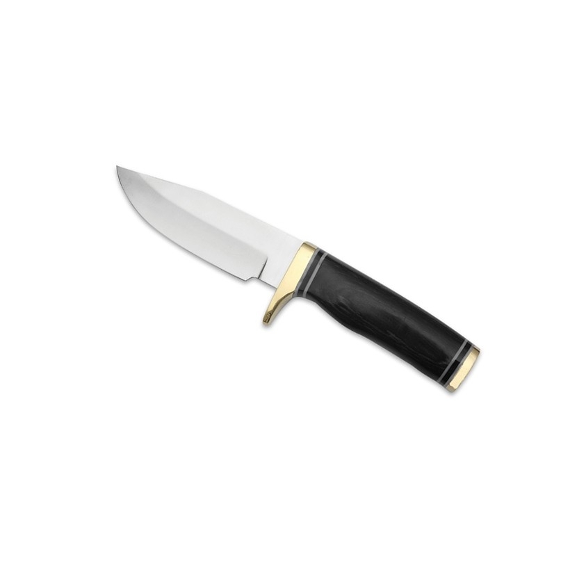 Couteau de chasse 22 cm, manche en bois coloré – Image 3