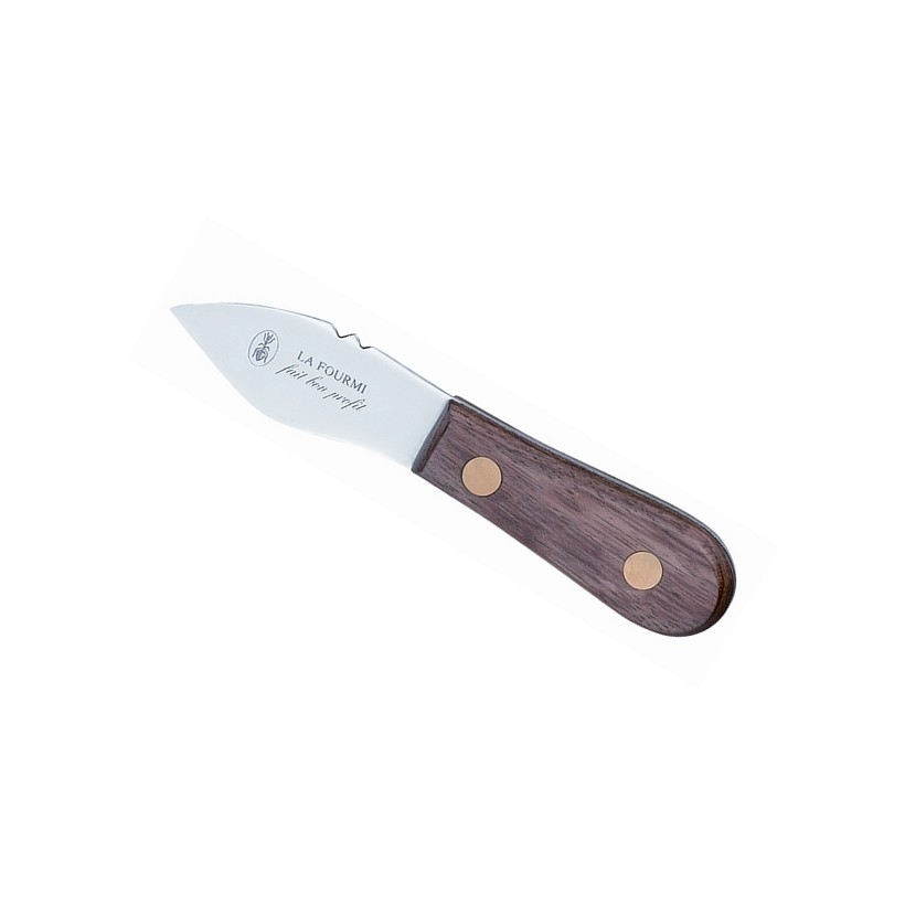 Couteau à huître crapaud manche en bois qualité France – Image 2