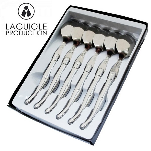 Coffret 6 cuillères à soupe Laguiole