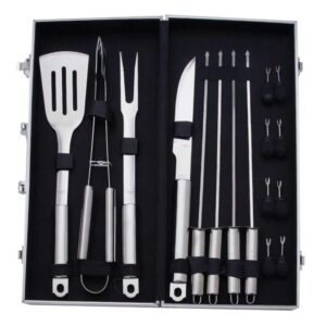 Valise Barbecue 16 Pièces Inox Pradel®
