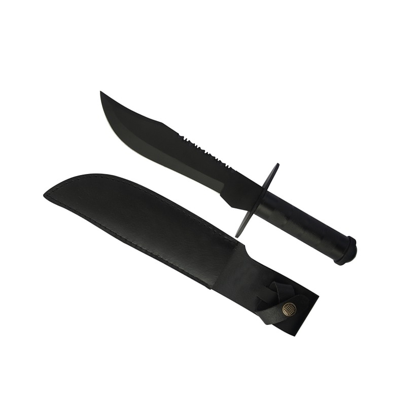 Couteau de chasse RAPTOR 30 cm avec étui en cuir – Image 3