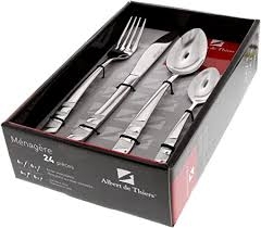 Ménagère de 24 couverts stylés La table d'Albert