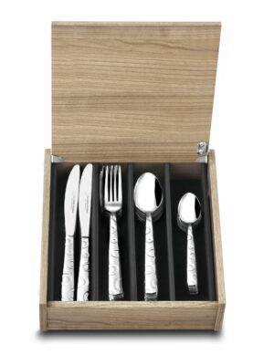 Ménagère 48 pièces Galaxie coffret bois
