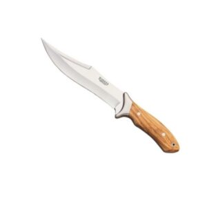 Couteau de chasse Antilope manche bois d'Olivier