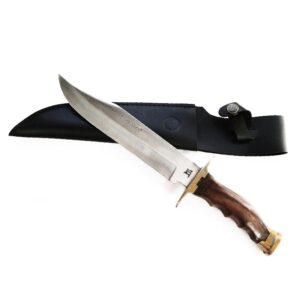 Couteau de chasse Défender avec étui en cuir