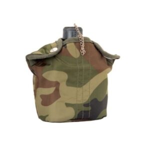 Gourde Militaire alu 1L housse Camouflage