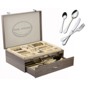 Ménagère de 84 pièces Pradel Excellence dans un coffret 1 tiroir