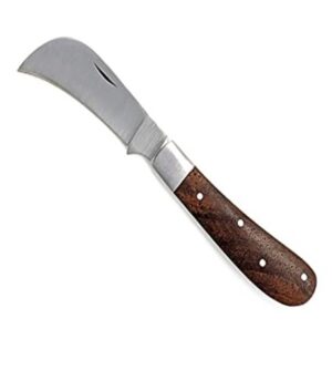 Couteau serpette lame en inox