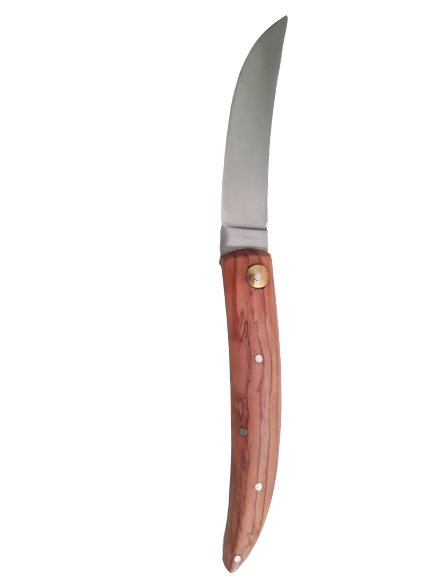 Couteau du paysan manche en bois de teck – Image 3