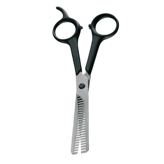 Ciseaux à effiler corps inox de 40 dents anneaux ABS – Image 3