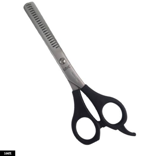 Ciseaux à effiler corps inox de 40 dents anneaux ABS
