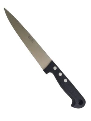 Couteau à saigner lame fine et pointue en inox de 19 cm