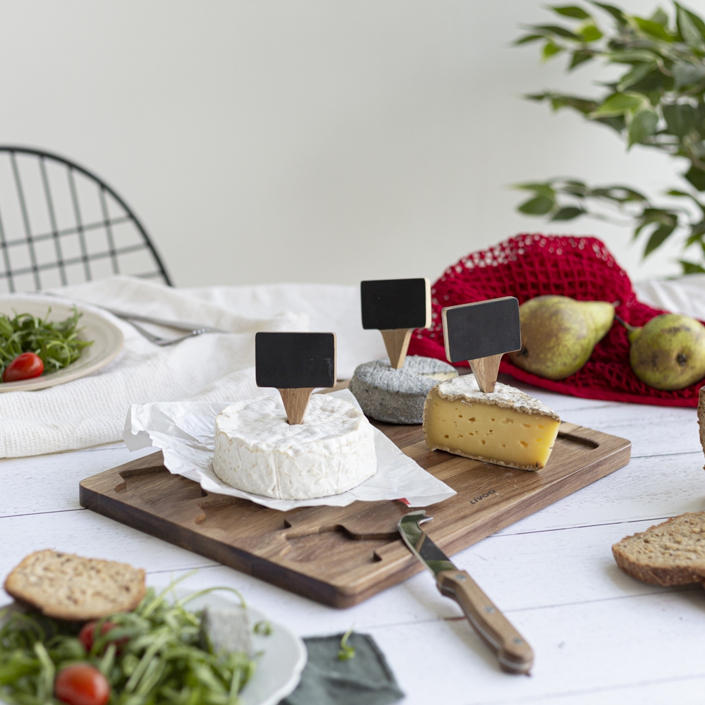 Plateau à fromage en bois avec accessoires – Image 2