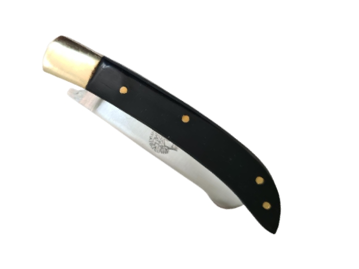 Couteau greffoir manche ABS noir 8 cm – Image 2