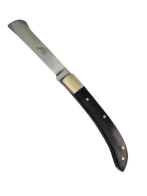 Couteau greffoir manche ABS noir 8 cm