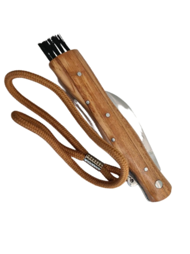 Couteau à champignon avec brosse et cordon – Image 2