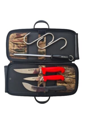 Malette Chasse Camo garnie de 6 outils de coupe Made In FRANCE