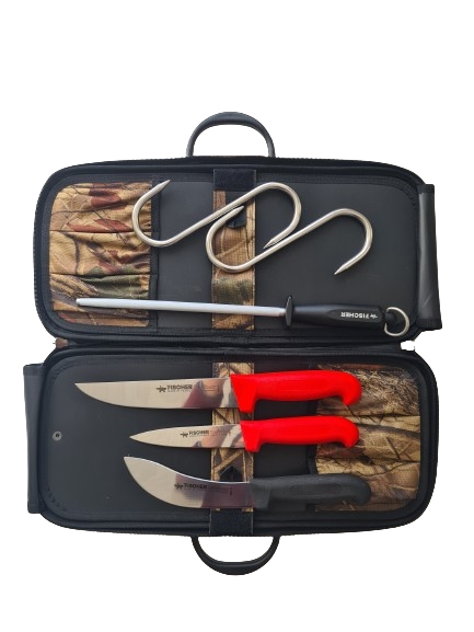 Malette Chasse Camo garnie de 6 outils de coupe Made In FRANCE