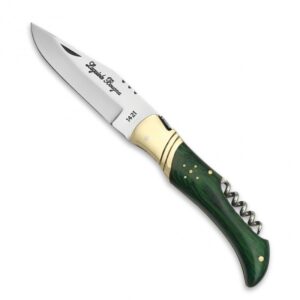 Couteau de poche Laguiole Bougna avec tire bouchon