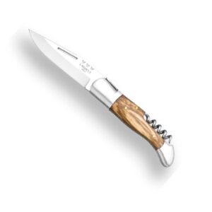Couteau de poche Laguiole avec tire bouchon