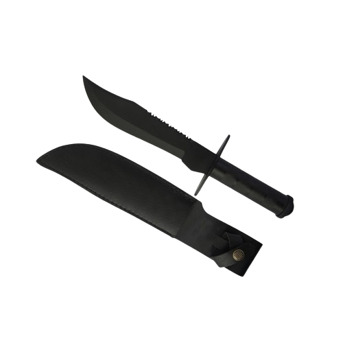 Couteau de chasse RAPTOR 30 cm avec étui en cuir – Image 2