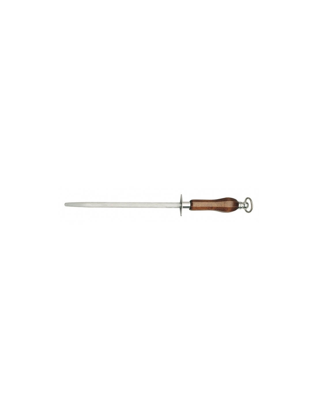 Fusil à aiguiser mèche ovale 30 cm manche bois qualité France – Image 2