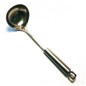 Louche à soupe 30 cm acier inoxydable