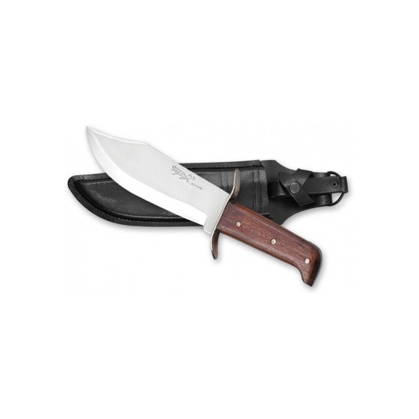 Couteau de chasse Bovi 39 cm lame 24cm avec étui en cuir – Image 2