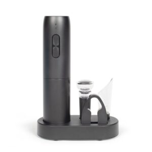 Tire bouchon électrique rechargeable avec accessoires sur sa base