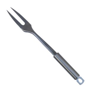 Fourchette à viande 2 dents tout acier inoxydable