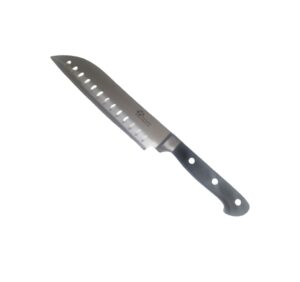 Couteau Santoku Maître Chef lame inox 18 cm alvéolée