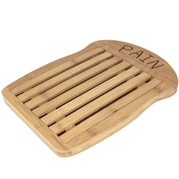 Planche à pain avec grille en bois de bambou