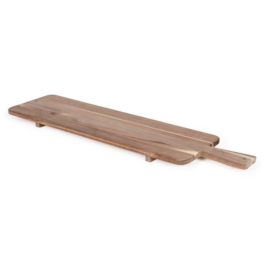 Maxi planche apéritive en bois d'acacia 75 x 20 cm