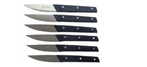 Lot de 6 couteaux de table lame lisse Qualité Française
