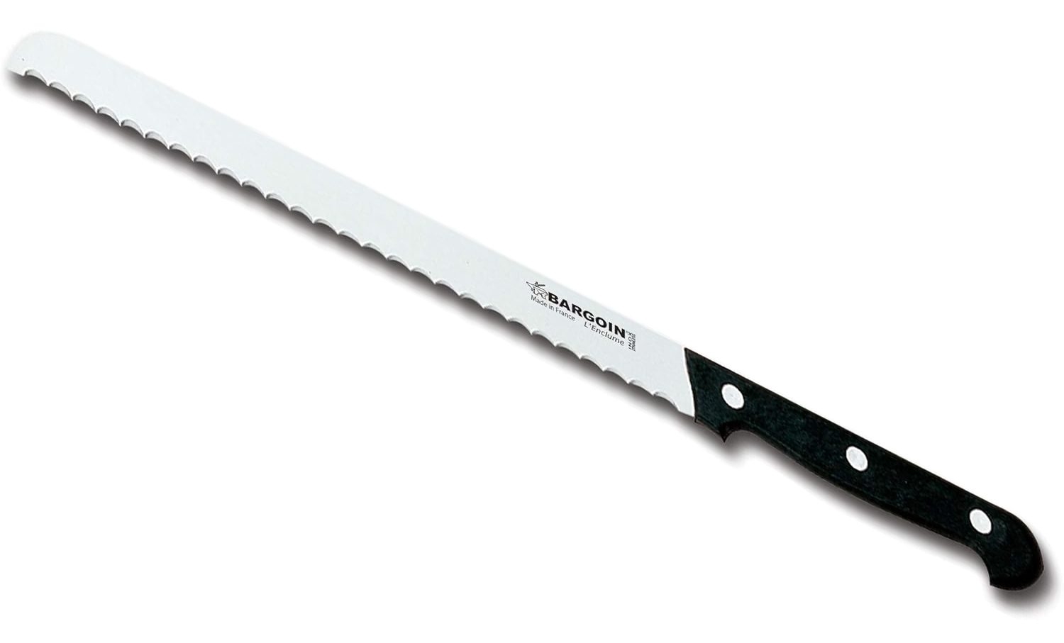 Couteau à pain lame inox 25 cm Qualité France