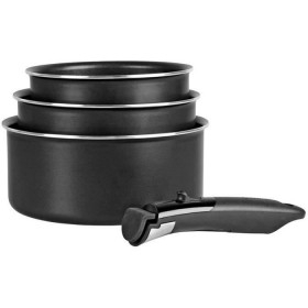 Lot de 3 casseroles en fonte d’aluminium Sitram