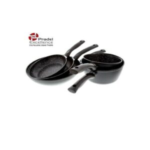 Batterie de cuisine 5 pièces Pradel Excellence – Aluminium forgé haute performance