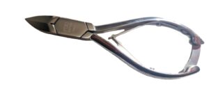 Pince à ongles extra forte double ressort 14 cm tout inox