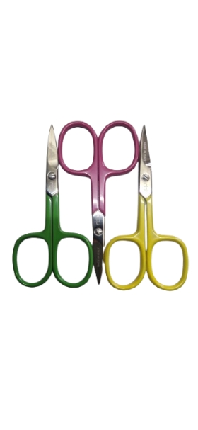Ciseaux Ongles Droits 9.5 cm - Branches Colorées – Image 2