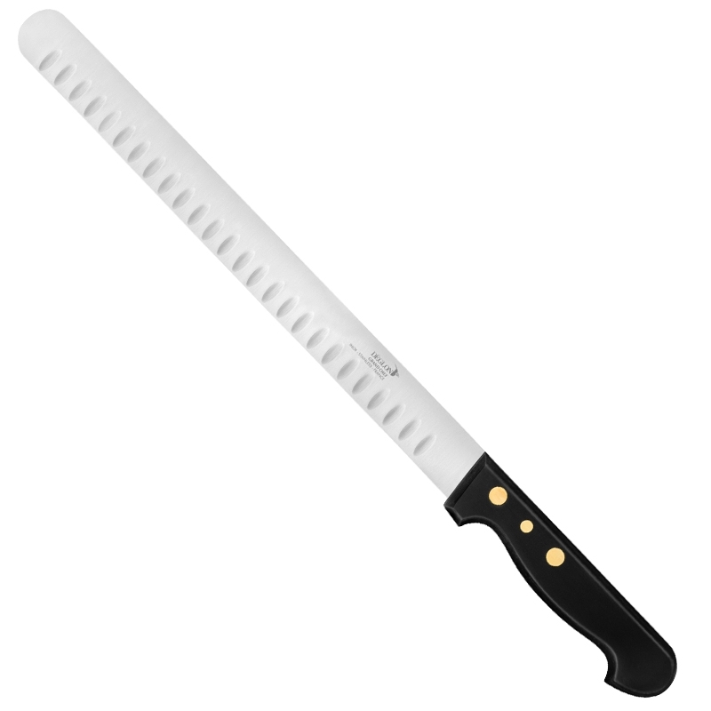 Couteau à Jambon lame alvéolée