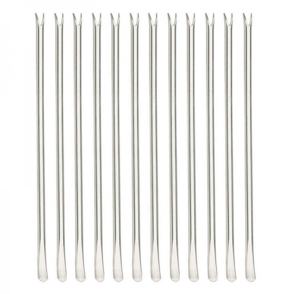 Curettes à Crustacés tout inox lot de 12 - Qualité France – Image 2