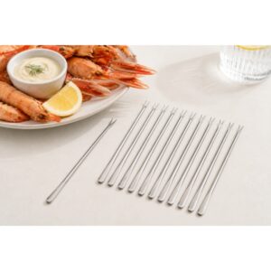 Curettes à Crustacés tout inox lot de 12 - Qualité France